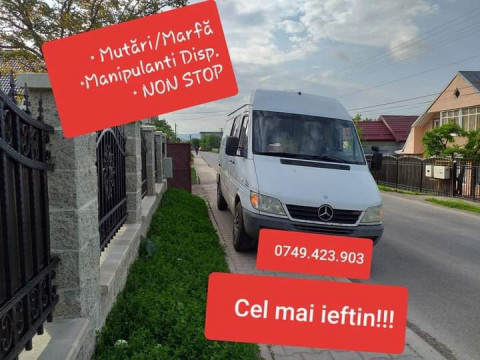 Transport Mutări Omu cu Duba